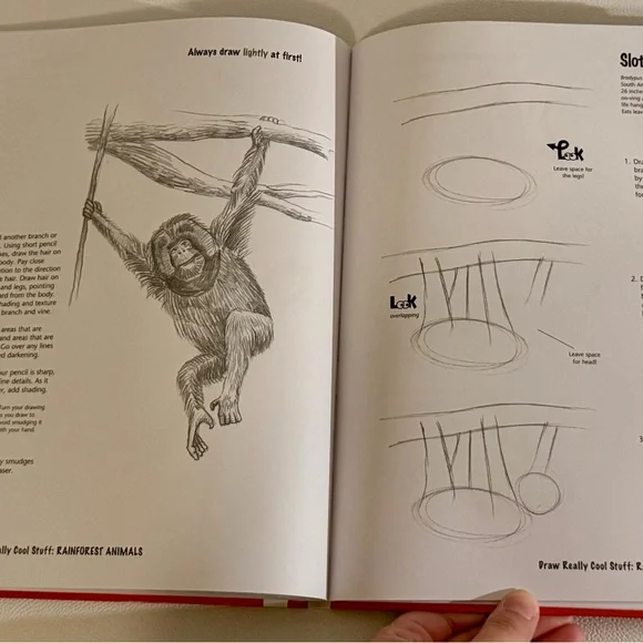 Draw Really Cool Stuff Kids Drawing Book Step by Step Hinkler Like New - Picture 8 of 16